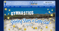 Desktop Screenshot of capecodgymnastics.com